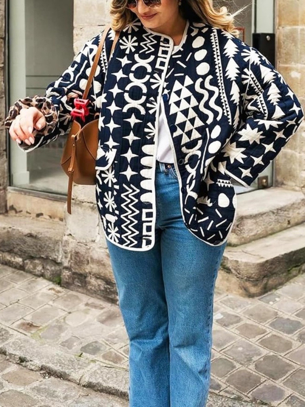 Reversible Quilted Jacket - L